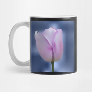 Realistic purple tulip Mug